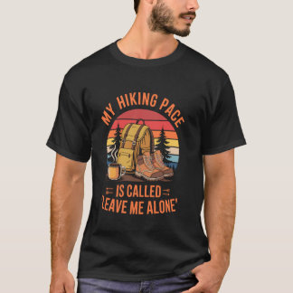 Vandrare Ryggsäckstur Utomhusälskare Camping Vandr T Shirt