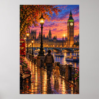 Vandraren London Poster