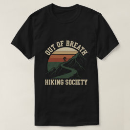 Vandrarförening - berg utomhus vandring t shirt