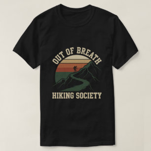 Vandrarförening - berg utomhus vandring t shirt