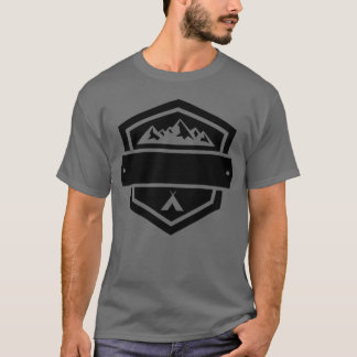Vandring Berg Camping Outr Wildlife present T Shirt
