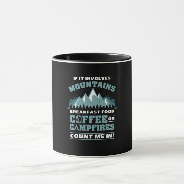 Vandring Camping Kaffe Mugg (Center)