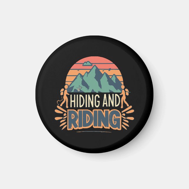 Vandring Där Resor Blir Äventyr Magnet (Framsidan)