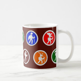 Vandring Djur Stigmarkeringar Kaffemugg