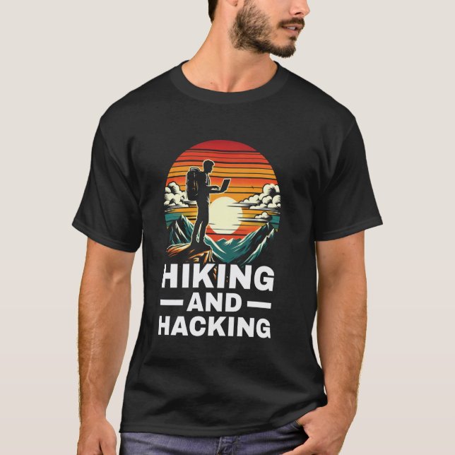Vandring & Hacking - Coder Outdoor T Shirt (Framsida)