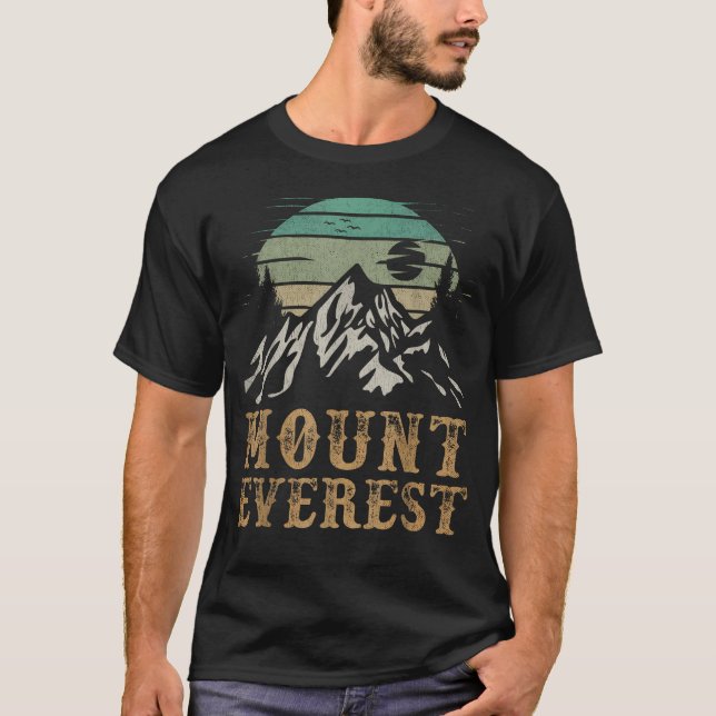 Vandring Himalaya Nepal Mount T Shirt (Framsida)
