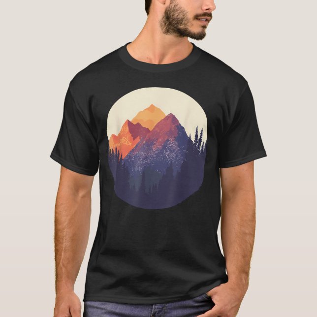 Vandring i naturen t shirt (Framsida)