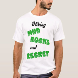 Vandring Lera Klippor och Ånger T Shirt