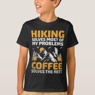 Vandring Löser De Flesta Av Mina Problem Kaffe Lös T Shirt