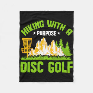 Vandring med ett syfte Disc Golf Fleecefilt
