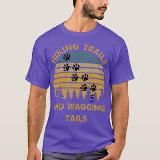 Vandring med hundfamilj t shirt
