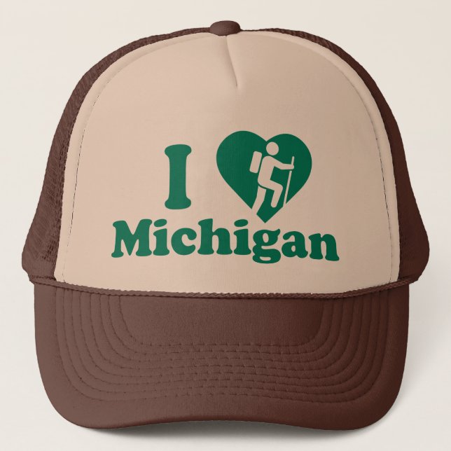 Vandring Michigan Truckerkeps (Framsida)