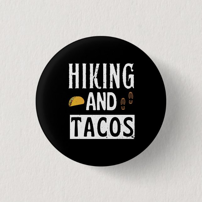 Vandring Och Tacos Roliga Tacos Knapp (Framsida)