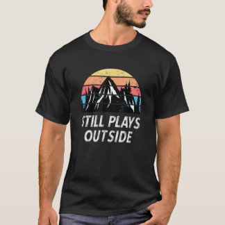 Vandring Rolig Puns Spelar Fortfarande Utanför Van T Shirt
