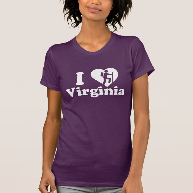 Vandring Virginia Tee Shirt (Framsida)