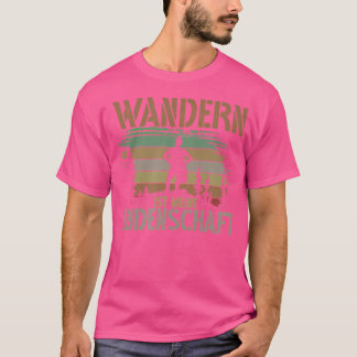 Vandrings Passion Bergsklättring Fjällvandring Ut T Shirt
