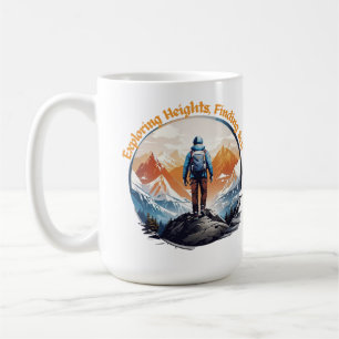 Vandrings skjorta Semester skjorta Äventyr Kaffemugg