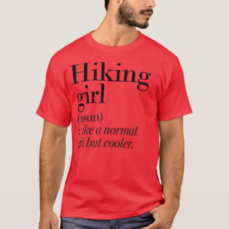 Vandringsflicka Definition Rolig vandringsälskare T Shirt