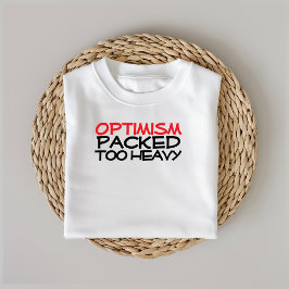 Vandringshumor svart röd t shirt