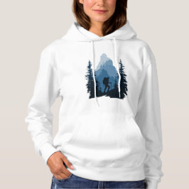 Vandringsklubbens Bergssiluett Äventyrs Grafik T Shirt
