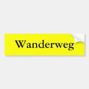 Vandringsled Bildekal