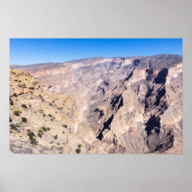 Vandringsled i Jebel Shams Poster (Framsidan)