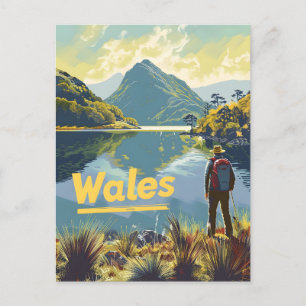 Vandringsledsturer i Wales Vykort