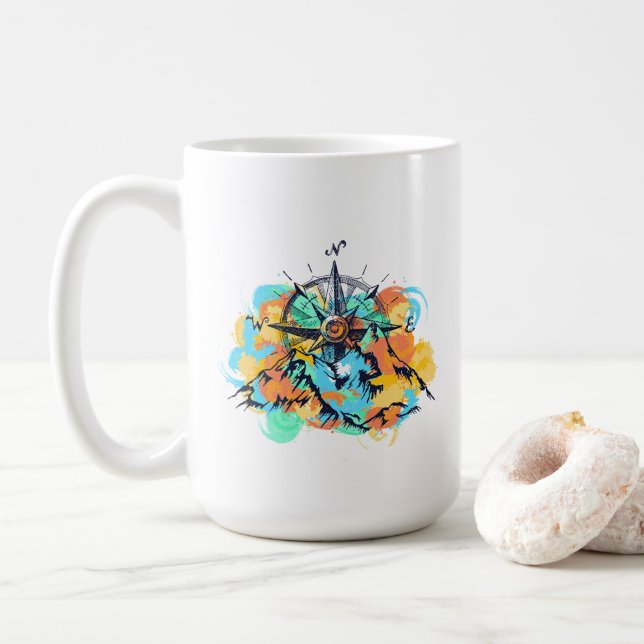 Vandringsmugg Kaffemugg (Med munk)