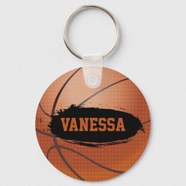 Vanessa Basketball Nyckelring / Nyckelring (Framsida)