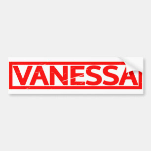 Vanessa Frimärke Bildekal