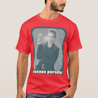 Vanessa Paradis Retro Stil 80-talets Francophile D T Shirt