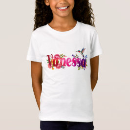 Vanessa - Personlig Skjorta - För Barn T Shirt