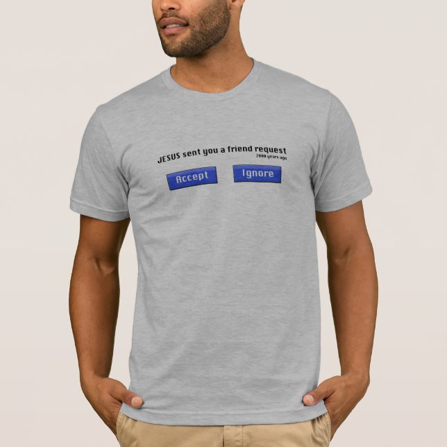 Vänförfråganskjorta T-shirt (Framsida)