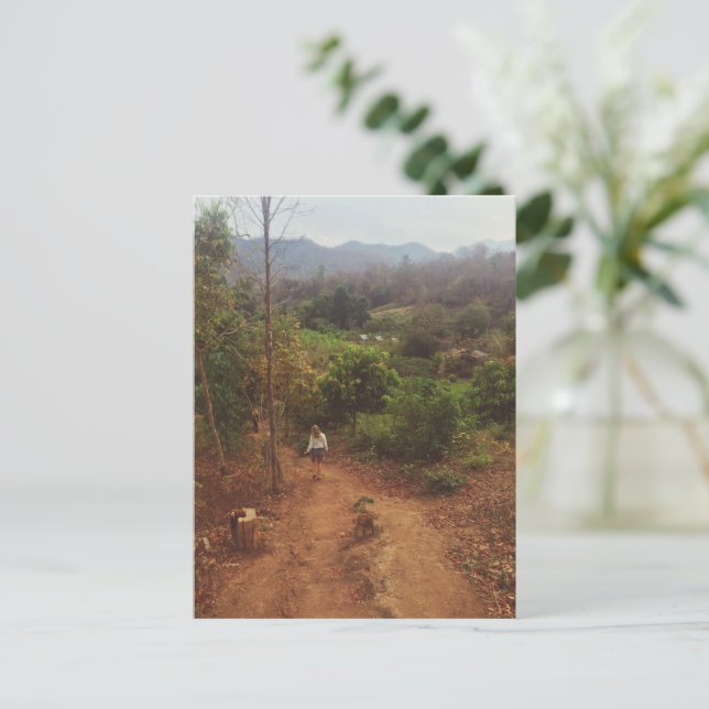 Vang Vieng Helg Vykort (Stående Fram)