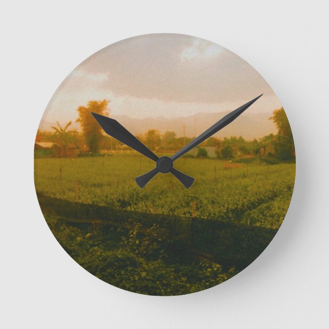 Vang Vieng - Laos  Rund Klocka (Framsida)