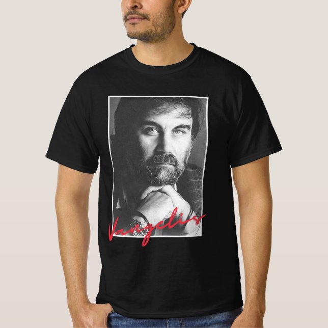 Vangelis retro t shirt (Framsida)