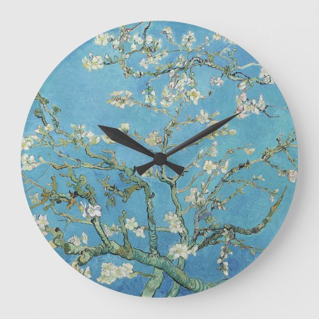 VanGogh , “ Almond Blossom ” Stor Klocka (Framsida)