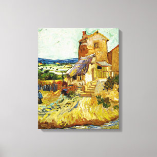 VanGogh - den gamla munnen Canvastryck
