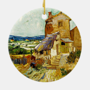 VanGogh - den gamla munnen Julgransprydnad Keramik