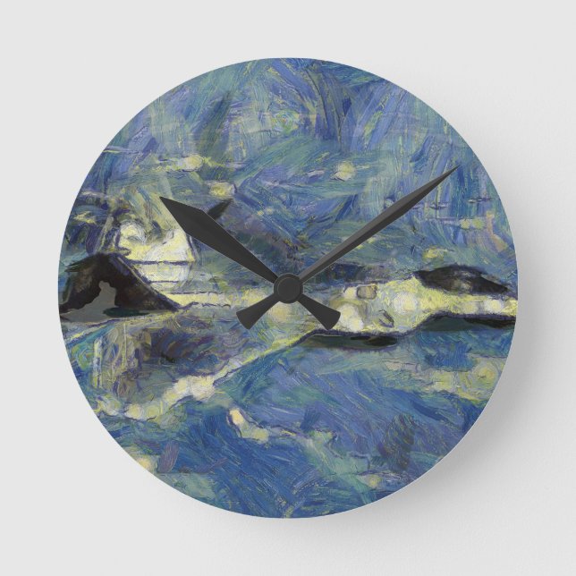 vangogh_F22 Rund Klocka (Framsida)