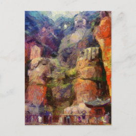 vangogh-Leshan-Giant-Buddha-i-China Vykort