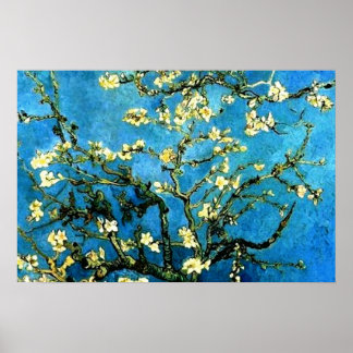VanGogh Mandelträd BlommarSometimes Affisch
