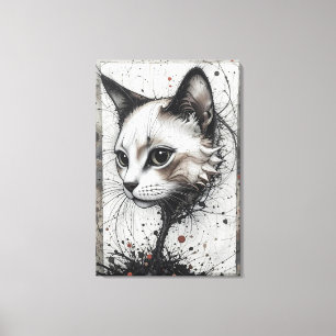 Vanguard Cat Canvastryck