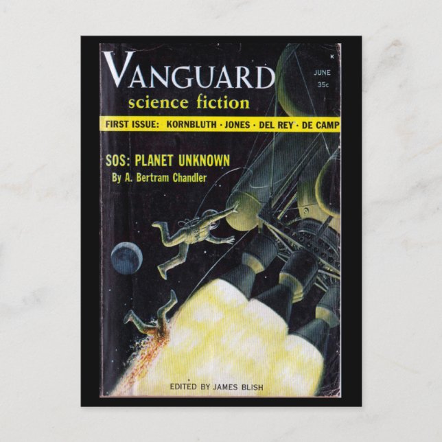 Vanguard_Pulp Art Vykort (Framsida)