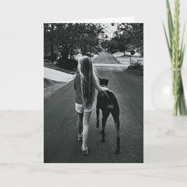 Vänhälsningkort Kort