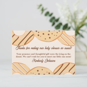 Vanilj Donut Delight Tack Kort