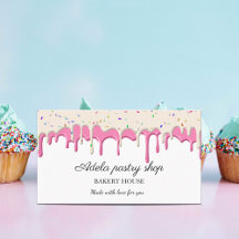 Vanilj jordgubb Frosting Dropp