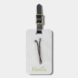 Vaniljböna med socker bagagebricka