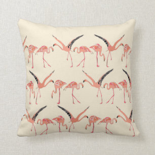 vaniljflamingos kudde