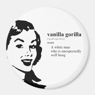 VANILJGORILLA MAGNET